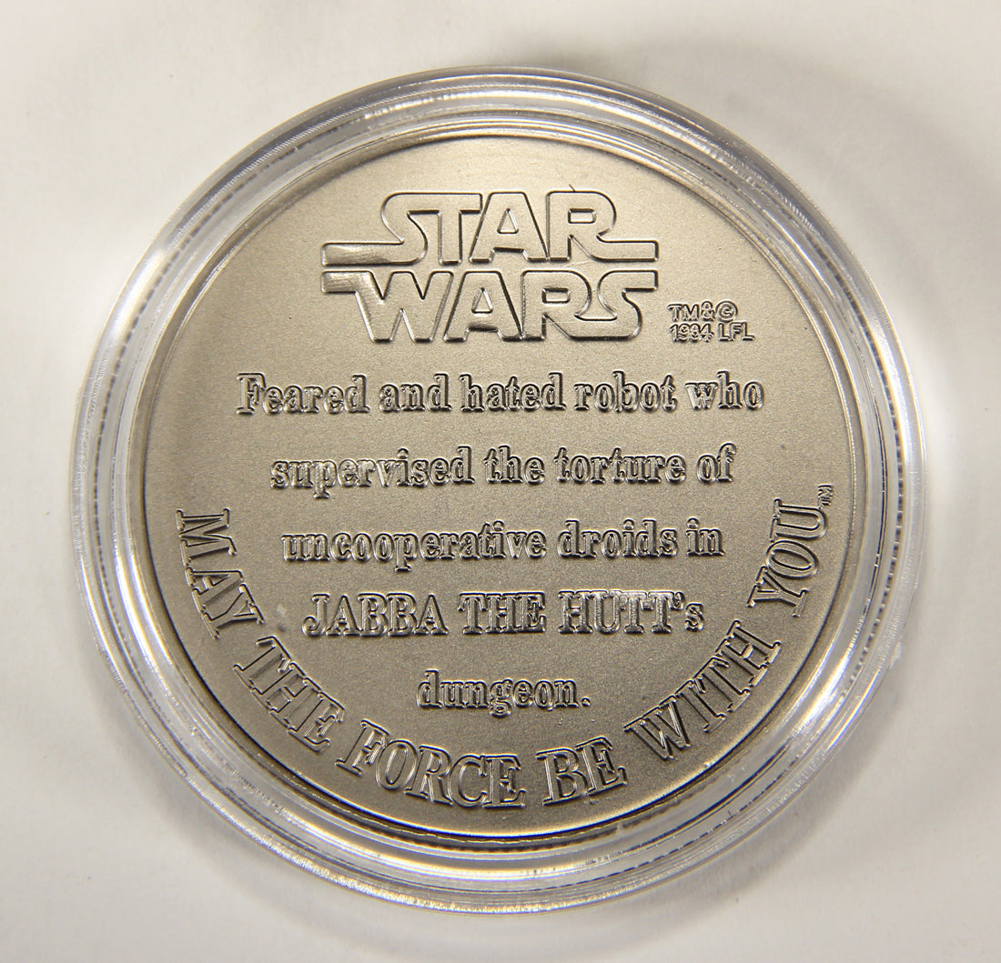 Star Wars Coin POTF EV-9D9 CUSTOM Replacement New Top Quality Repro L015143