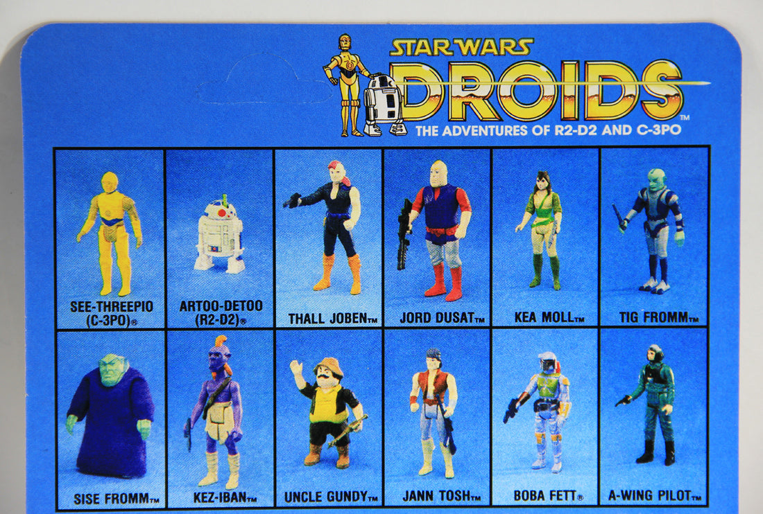 Star Wars Boba Fett Droids SLC Factory Custom Figure And Card Repro Replica L015167