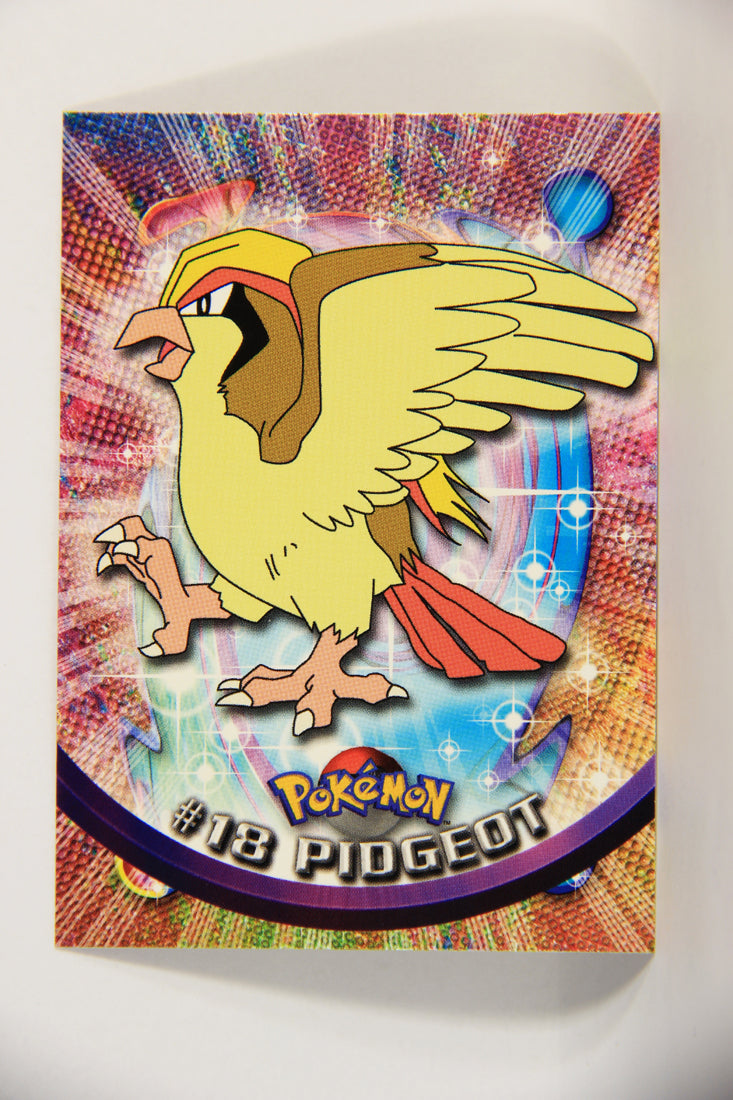 Pokmon Card Pidgeot #18 TV Animation Blue Logo 1st Print ENG L015184 AGS Collectibles Pokmon Card Pidgeot #18 TV Animation Blue Logo 1st Print ENG L015184 AGS Collectibles