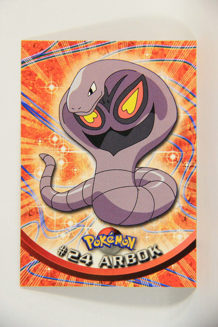 Pokmon Card Arbok #24 TV Animation Blue Logo 1st Print ENG L015189 AGS Collectibles Pokmon Card Arbok #24 TV Animation Blue Logo 1st Print ENG L015189 AGS Collectibles