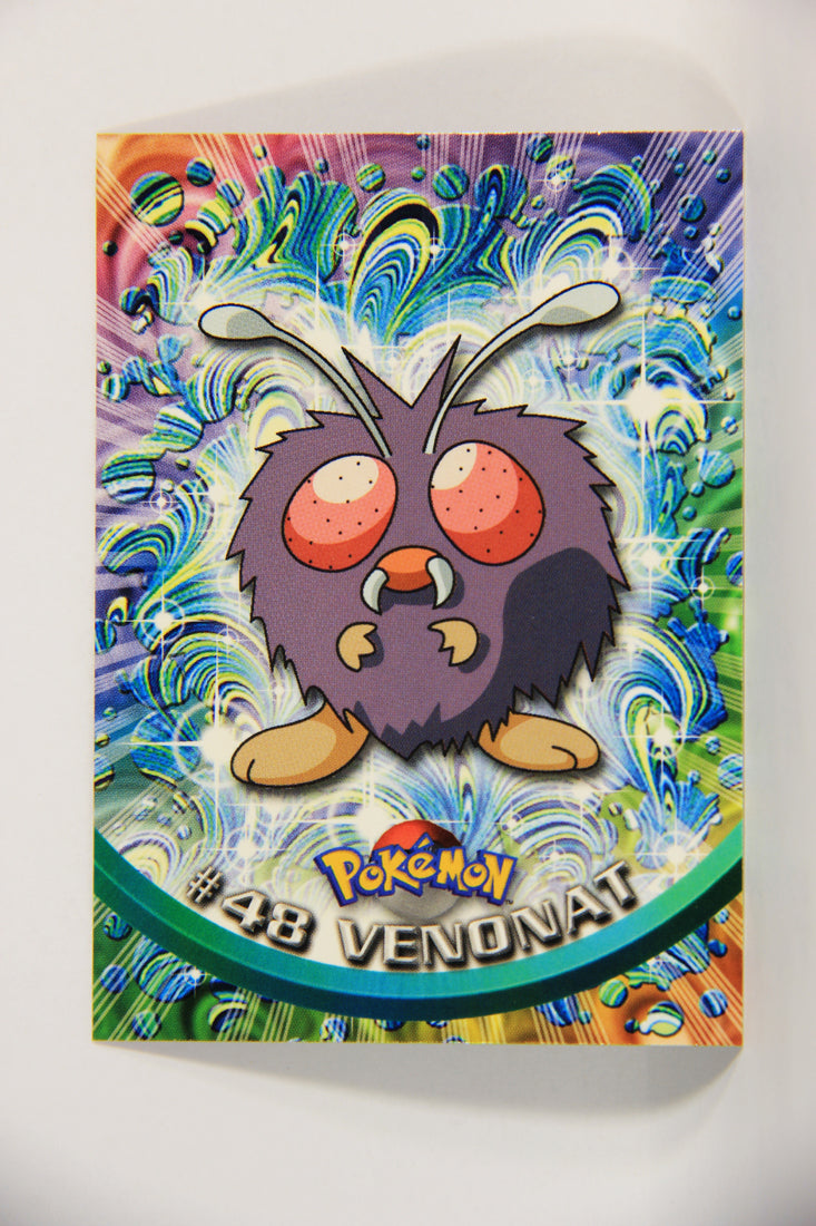 Pokémon Card Venonat #48 TV Animation Blue Logo 1st Print ENG L015211 – AGS Collectibles