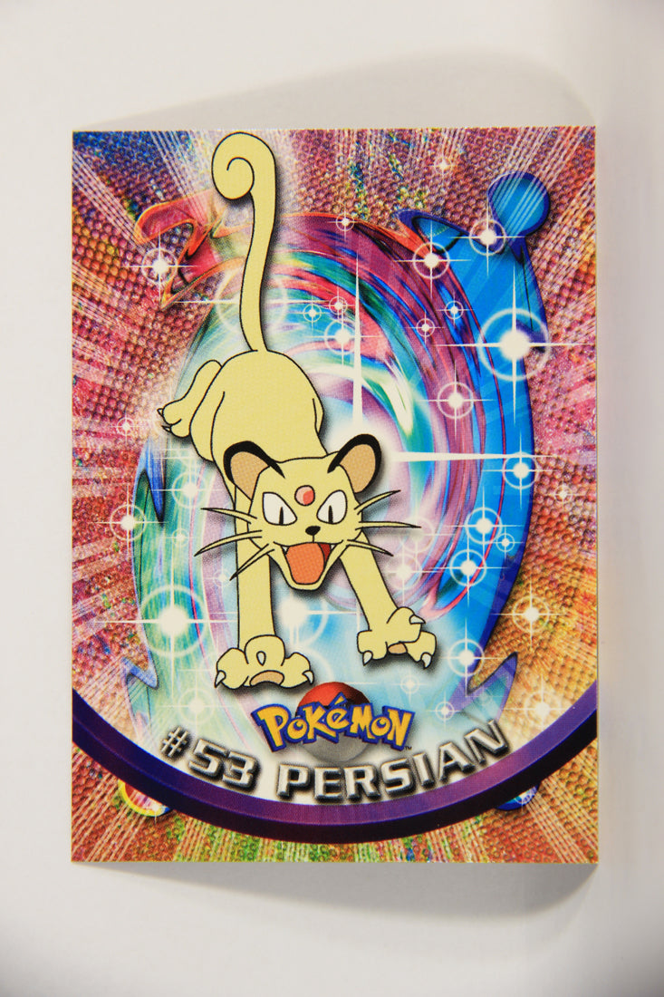 Pokmon Card Persian #53 TV Animation Blue Logo 1st Print ENG L015216 AGS Collectibles Pokmon Card Persian #53 TV Animation Blue Logo 1st Print ENG L015216 AGS Collectibles