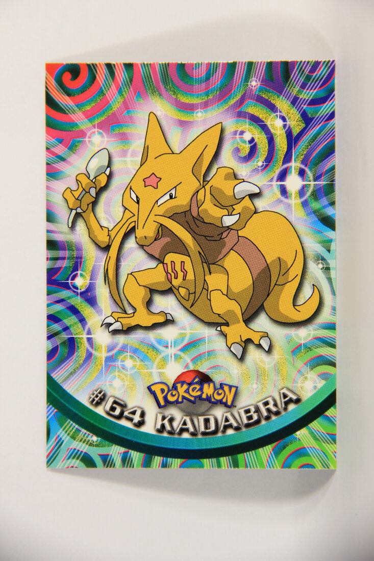 Pokmon Card Kadabra #64 TV Animation Blue Logo 1st Print ENG L015225 AGS Collectibles Pokmon Card Kadabra #64 TV Animation Blue Logo 1st Print ENG L015225 AGS Collectibles