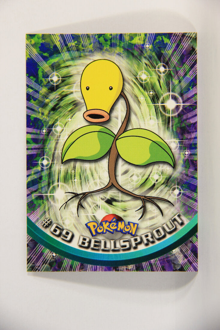 Pokmon Card Bellsprout #69 TV Animation Blue Logo 1st Print ENG L0152 AGS Collectibles Pokmon Card Bellsprout #69 TV Animation Blue Logo 1st Print ENG L0152 AGS Collectibles