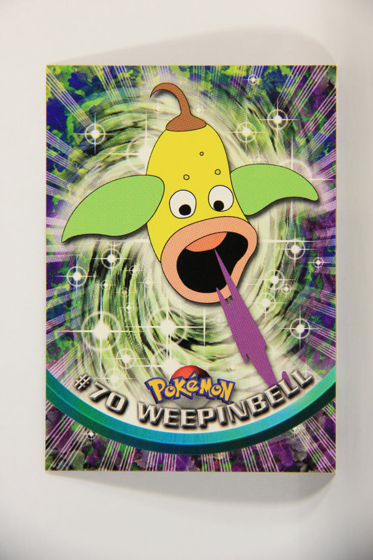 Pokmon Card Weepinbell #70 TV Animation Blue Logo 1st Print ENG L0152 AGS Collectibles Pokmon Card Weepinbell #70 TV Animation Blue Logo 1st Print ENG L0152 AGS Collectibles