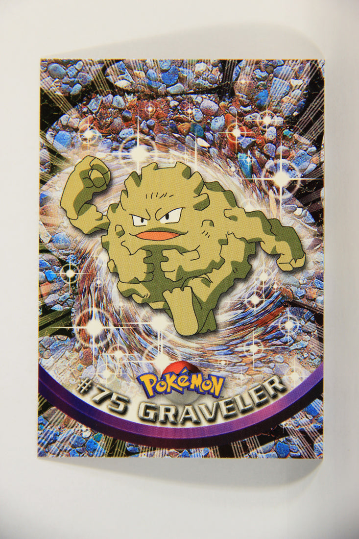 Pokmon Card Graveler #75 TV Animation Blue Logo 1st Print ENG L015236 AGS Collectibles Pokmon Card Graveler #75 TV Animation Blue Logo 1st Print ENG L015236 AGS Collectibles
