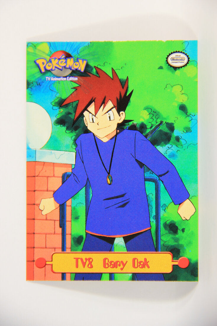 Pokmon Card TV Animation #TV8 Gary Oak Blue Logo 1st Print Puzzle ENG AGS Collectibles Pokmon Card TV Animation #TV8 Gary Oak Blue Logo 1st Print Puzzle ENG AGS Collectibles