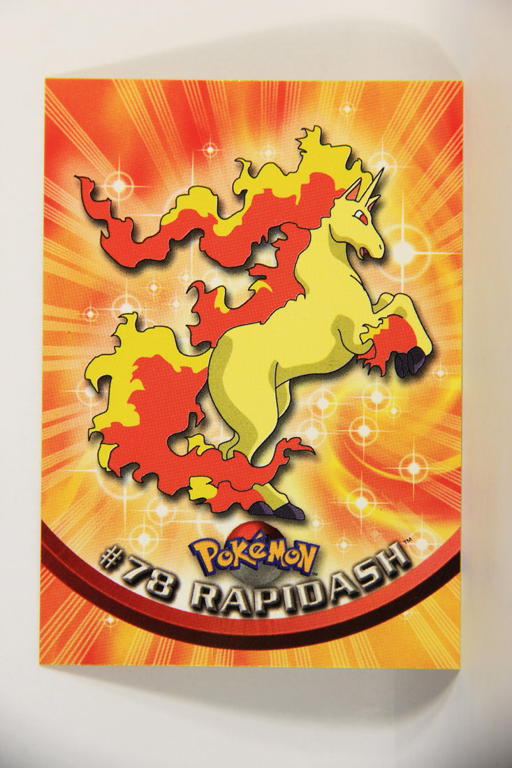 Pokmon Card Rapidash #78 TV Animation Blue Logo 1st Print ENG L015251 AGS Collectibles Pokmon Card Rapidash #78 TV Animation Blue Logo 1st Print ENG L015251 AGS Collectibles