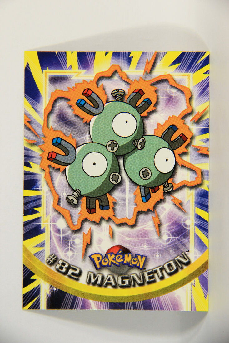pokemon card magneton Pokémon Card Magneton #82 TV Animation Blue Logo 1st Print ENG L015253 – AGS Collectibles