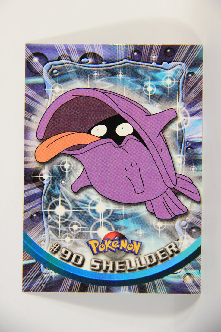 Pokmon Card Shellder #90 TV Animation Blue Logo 1st Print ENG L015255 AGS Collectibles Pokmon Card Shellder #90 TV Animation Blue Logo 1st Print ENG L015255 AGS Collectibles