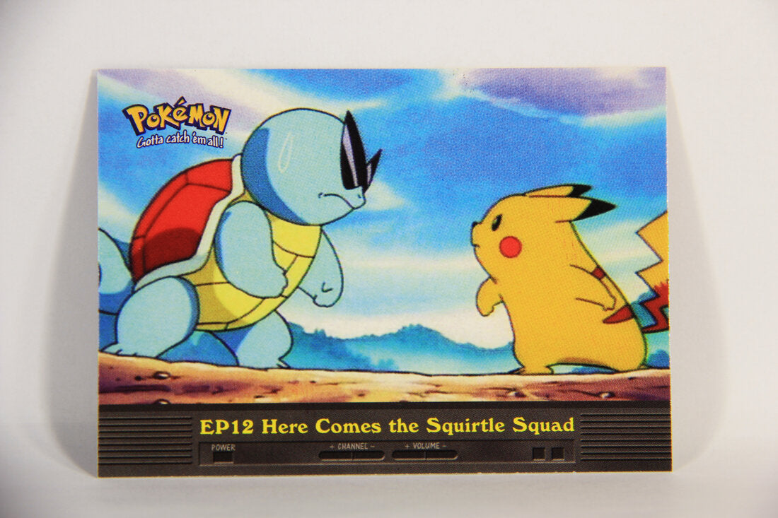 Pokémon Card TV Animation #EP12 Here Comes The Squirtle Squad Blue Logo 1st Print ENG L015284