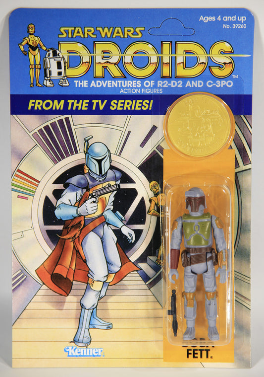 Star Wars Boba Fett Droids SLC Factory Custom Figure And Card Repro Replica L015306