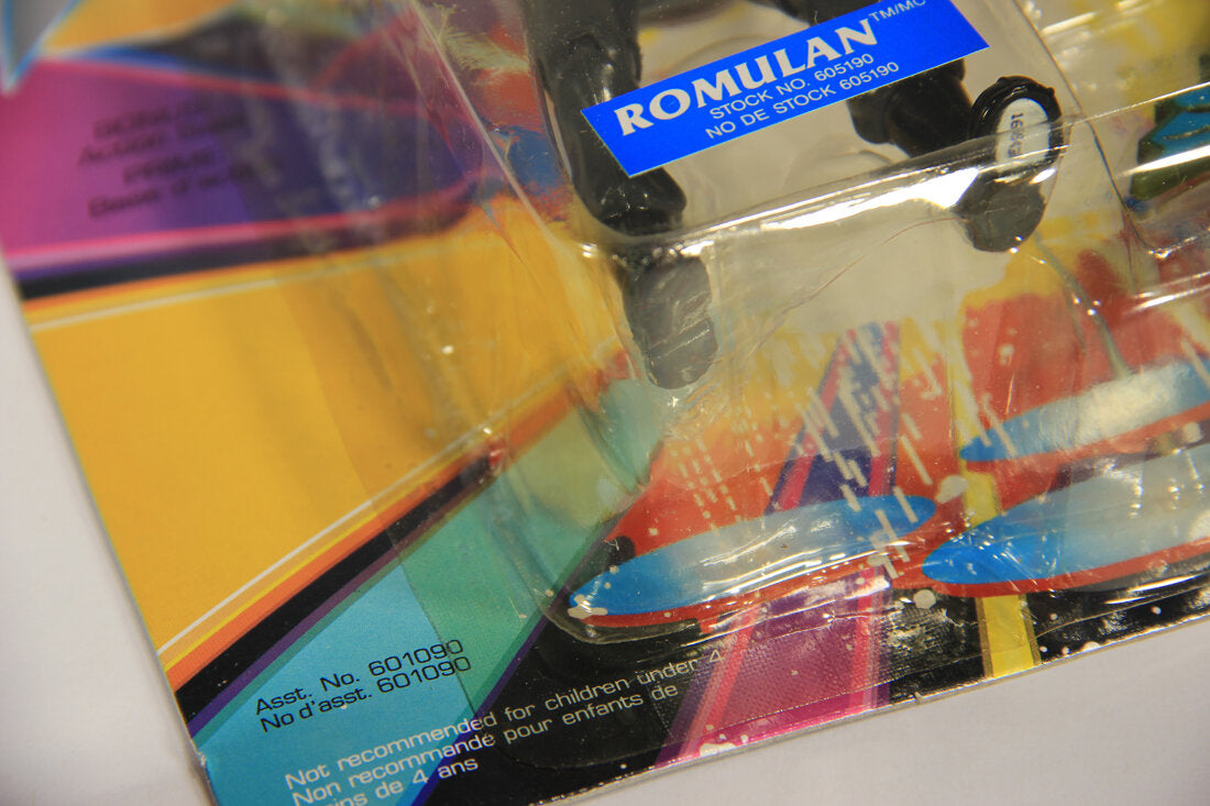 1992 Star Trek The Next Generation Romulan Action Figure Canadian FR-ENG L015313