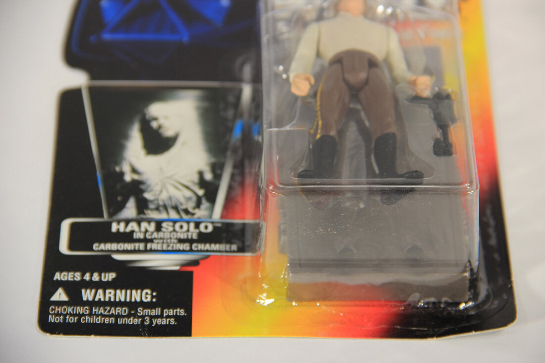 Star Wars Han Solo In Carbonite 1996 POTF Action Figure ENG Red Card L015322