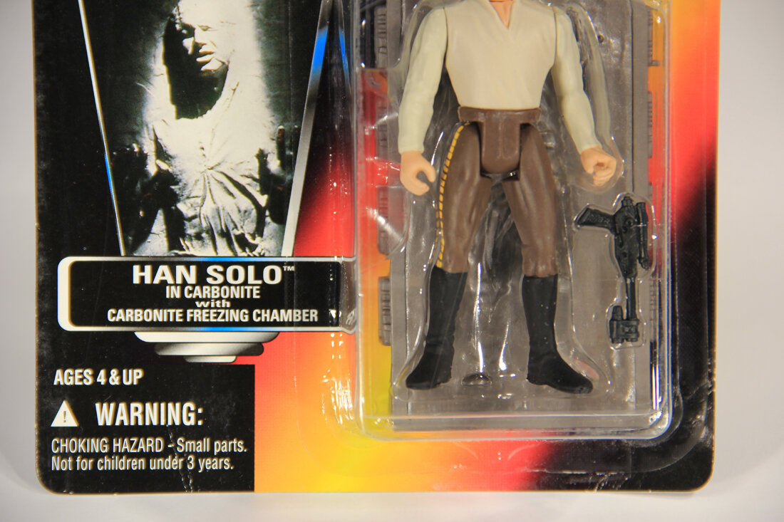 Star Wars Han Solo In Carbonite 1996 POTF Action Figure ENG Red Card L015322
