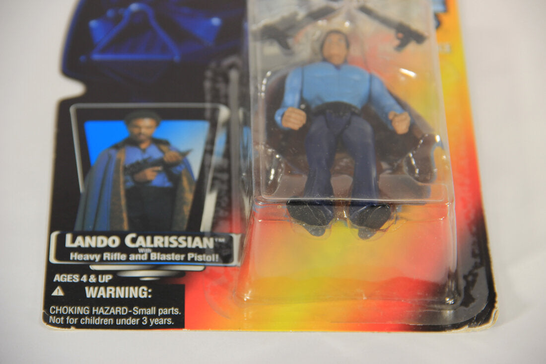 Star Wars Lando Calrissian 1995 POTF Action Figure ENG Red Card L015323