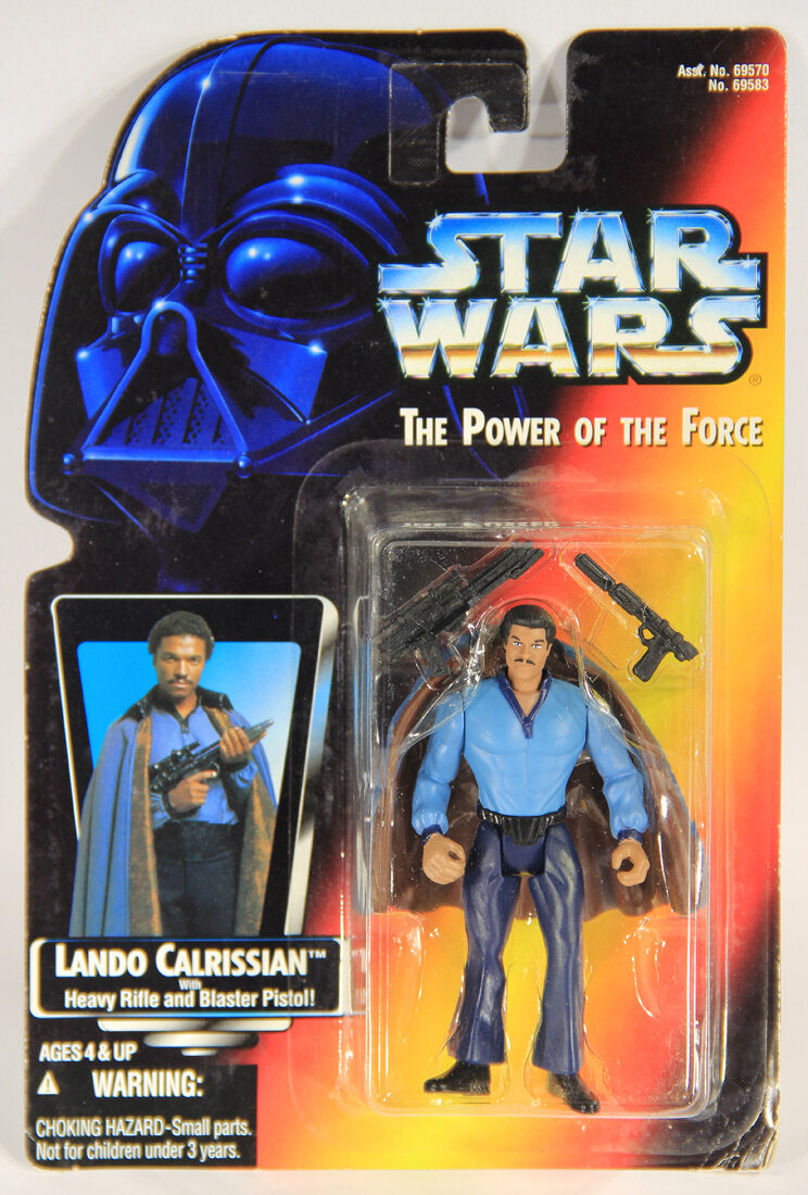 Star Wars Lando Calrissian 1995 POTF Action Figure ENG Red Card L015323