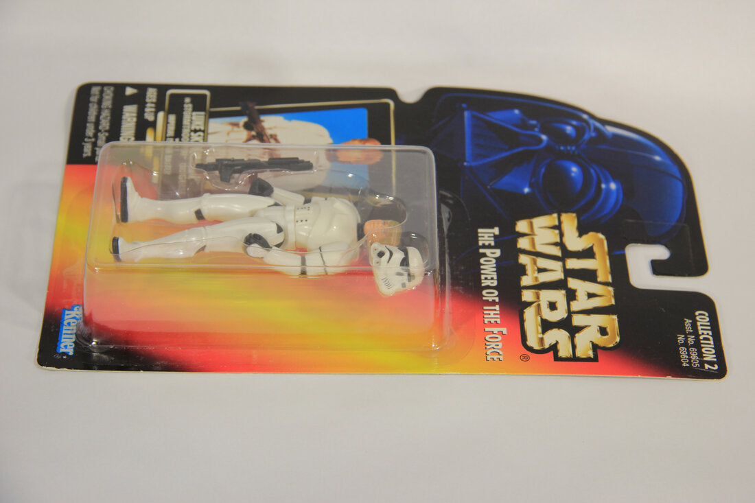 Star Wars Luke Skywalker In Stormtrooper Disguise 1996 POTF Action Figure ENG Red Card L015324