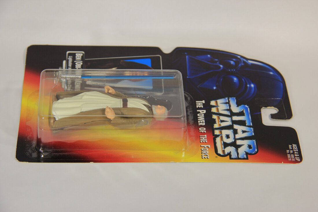 Star Wars Ben Obi-Wan Kenobi Long Saber Variant 1995 POTF Action Figure ENG Red Card L015325