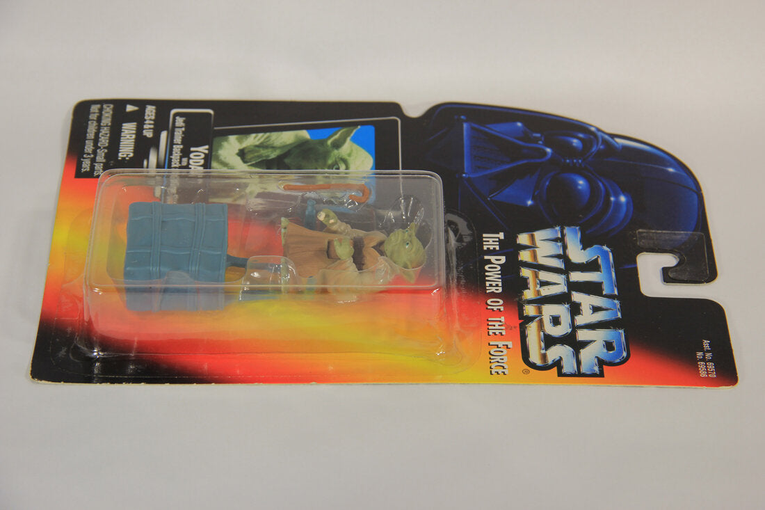 Star Wars Yoda 1995 POTF Action Figure ENG Red Card L015326