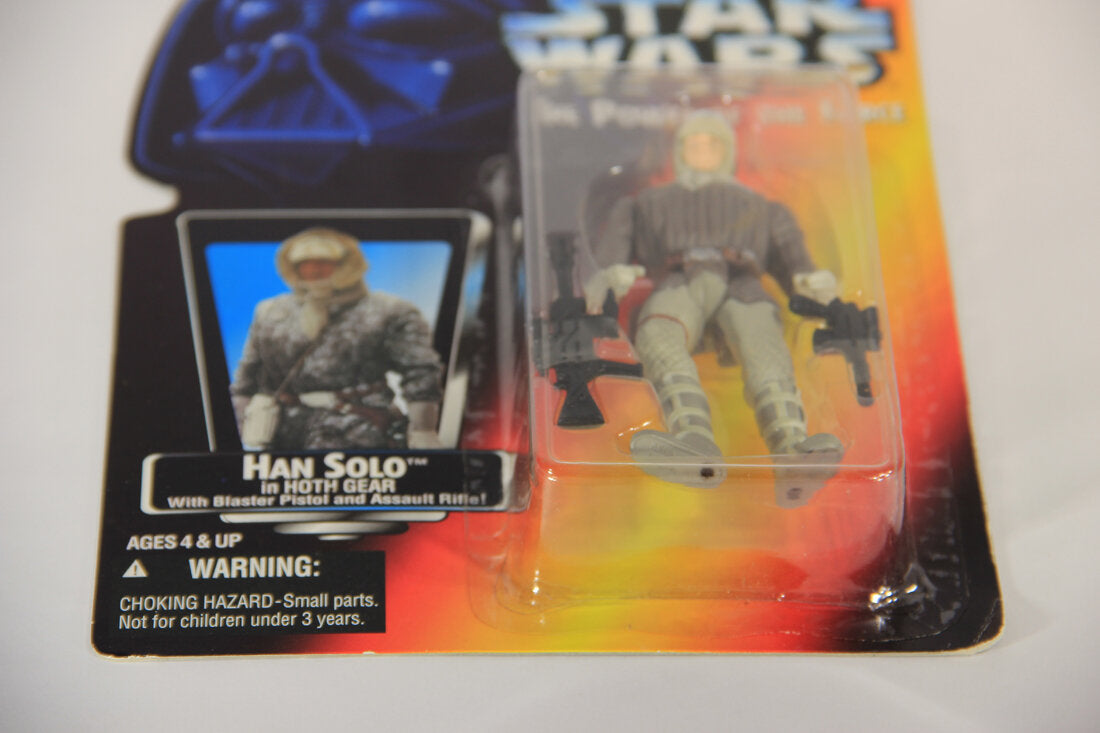 Star Wars Han Solo In Hoth Gear 1995 POTF Action Figure ENG Red Card L015328
