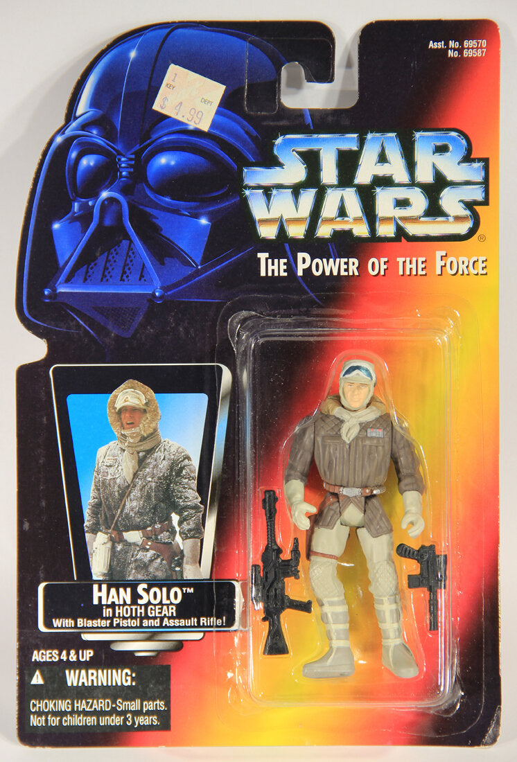 Star Wars Han Solo In Hoth Gear 1995 POTF Action Figure ENG Red Card L015328