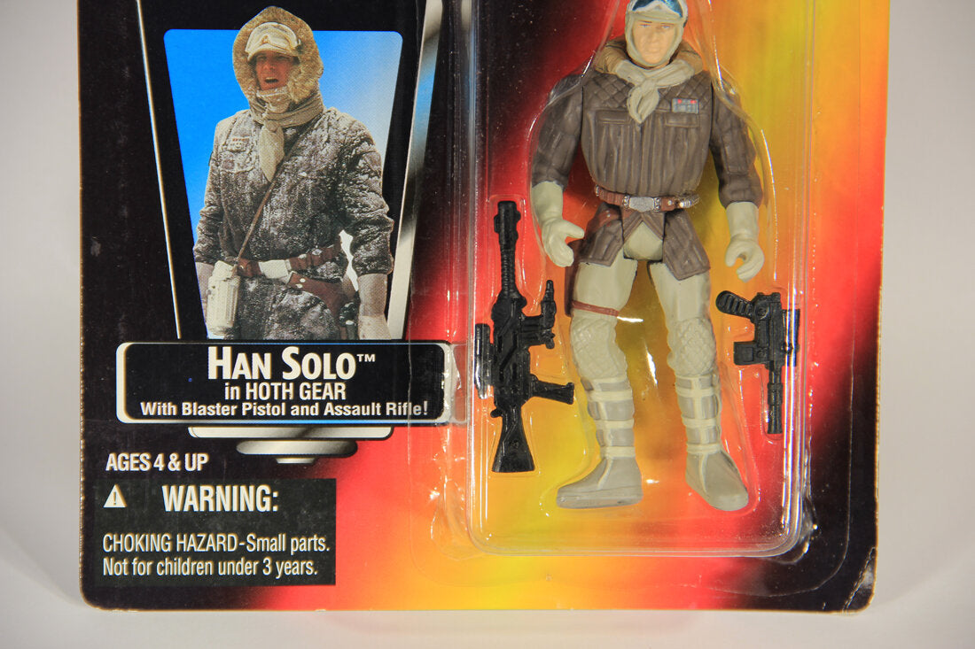 Star Wars Han Solo In Hoth Gear 1995 POTF Action Figure ENG Red Card L015328