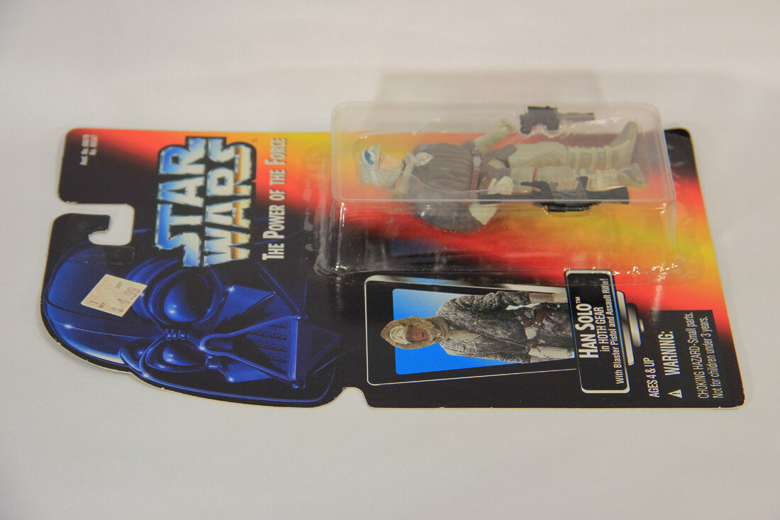 Star Wars Han Solo In Hoth Gear 1995 POTF Action Figure ENG Red Card L015328