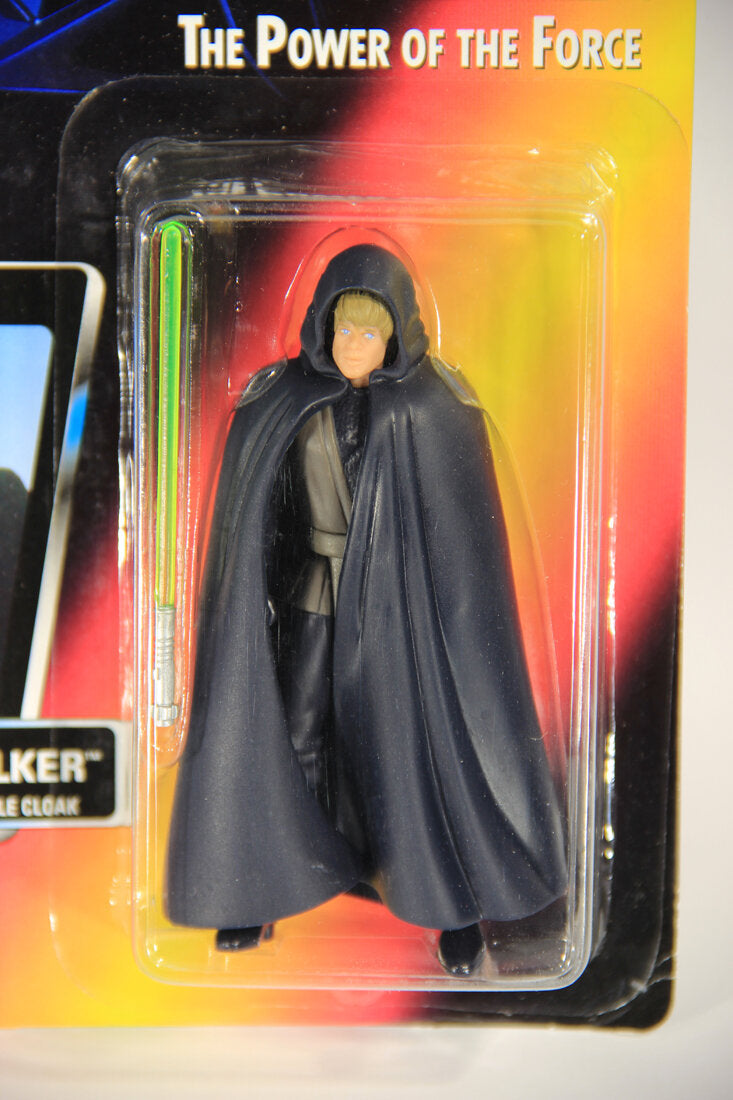 Star Wars Luke Skywalker Jedi Knight Brown Vest Variant 1996 POTF Figure ENG Red Card L015329