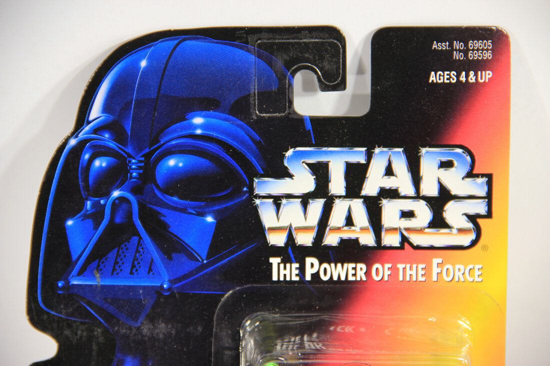Star Wars Luke Skywalker Jedi Knight Brown Vest Variant 1996 POTF Figure ENG Red Card L015329