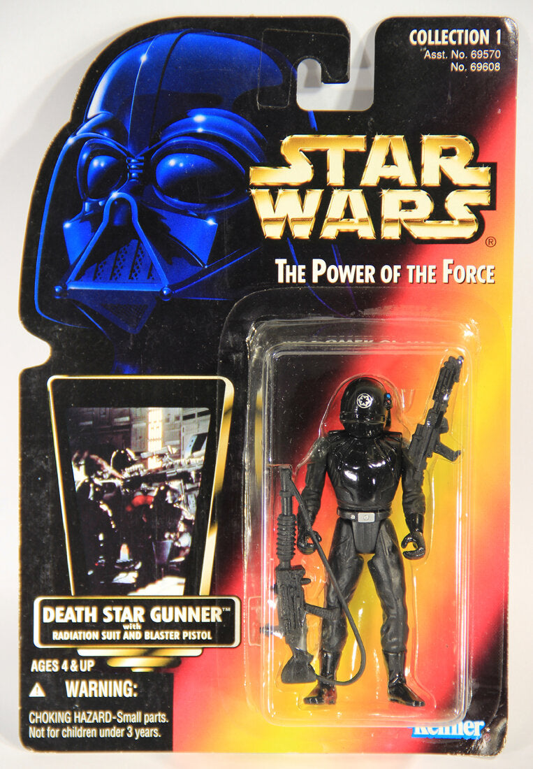 Star Wars Death Star Gunner 1996 POTF Action Figure ENG Red Card L015330