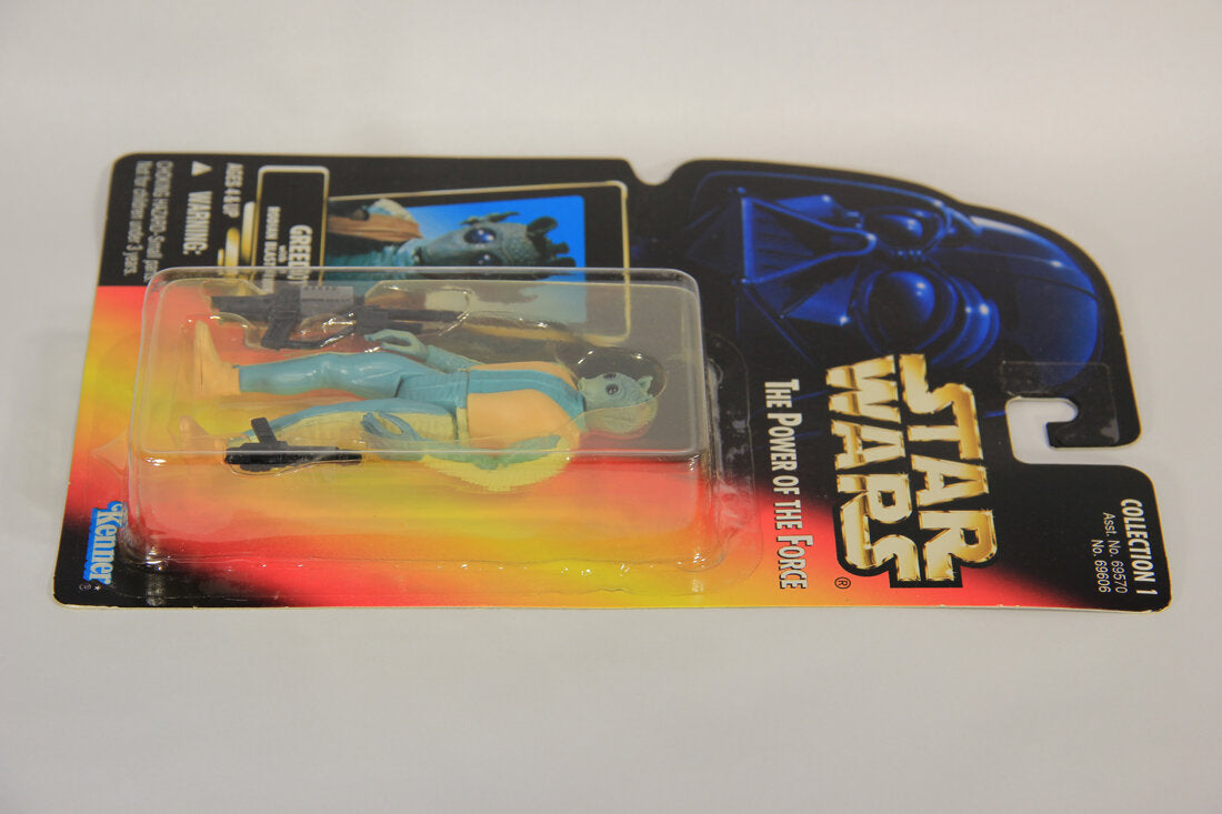 Star Wars Greedo 1996 POTF Action Figure ENG Red Card L015331