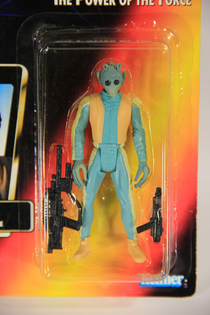Star Wars Greedo 1996 POTF Action Figure ENG Red Card L015331