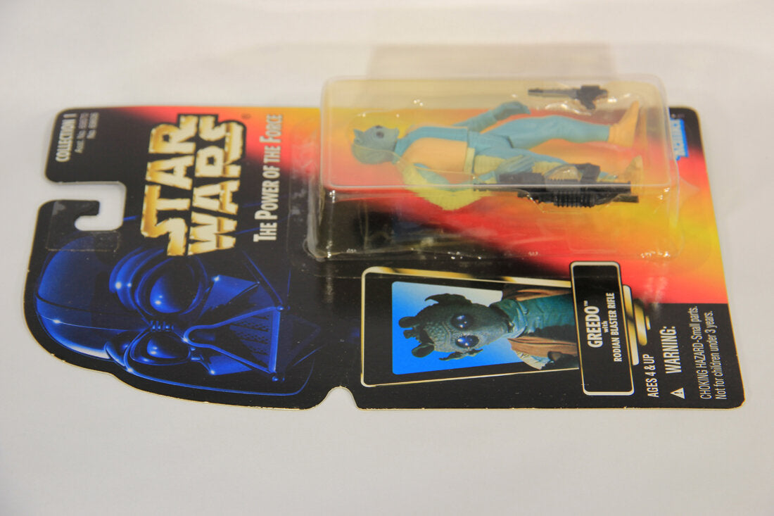Star Wars Greedo 1996 POTF Action Figure ENG Red Card L015331