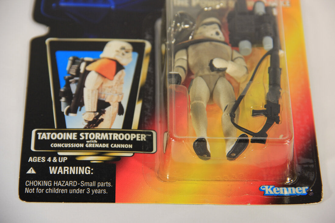 Star Wars Tatooine Stormtrooper 1996 POTF Action Figure ENG Red Card L015332