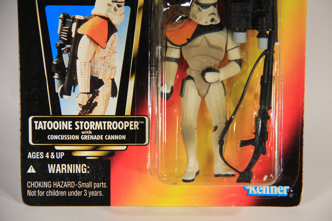 Star Wars Tatooine Stormtrooper 1996 POTF Action Figure ENG Red Card L015332