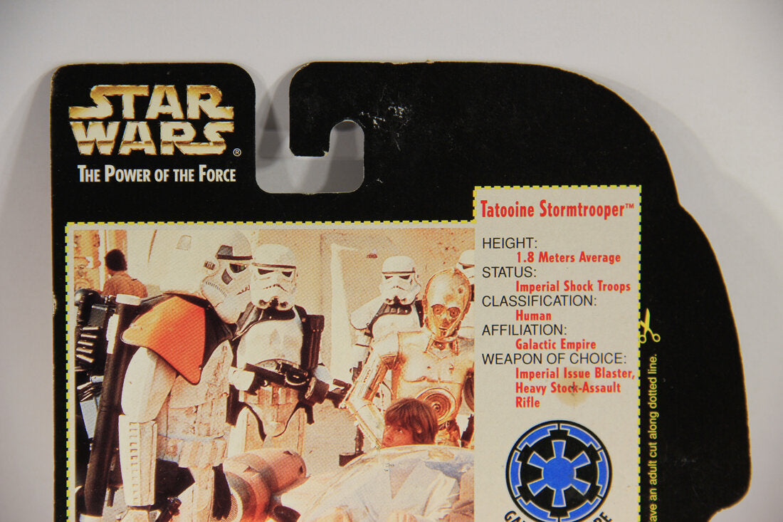 Star Wars Tatooine Stormtrooper 1996 POTF Action Figure ENG Red Card L015332