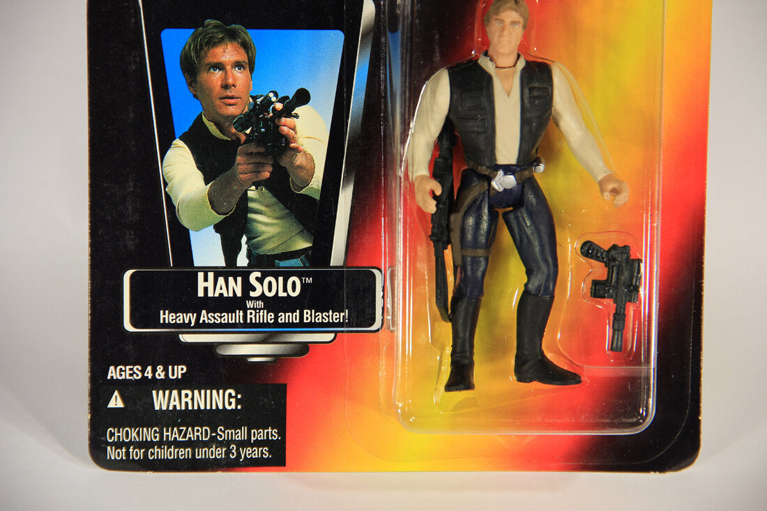 Star Wars Han Solo 1995 POTF Action Figure ENG Red Card L015333