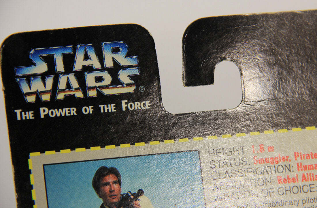 Star Wars Han Solo 1995 POTF Action Figure ENG Red Card L015333