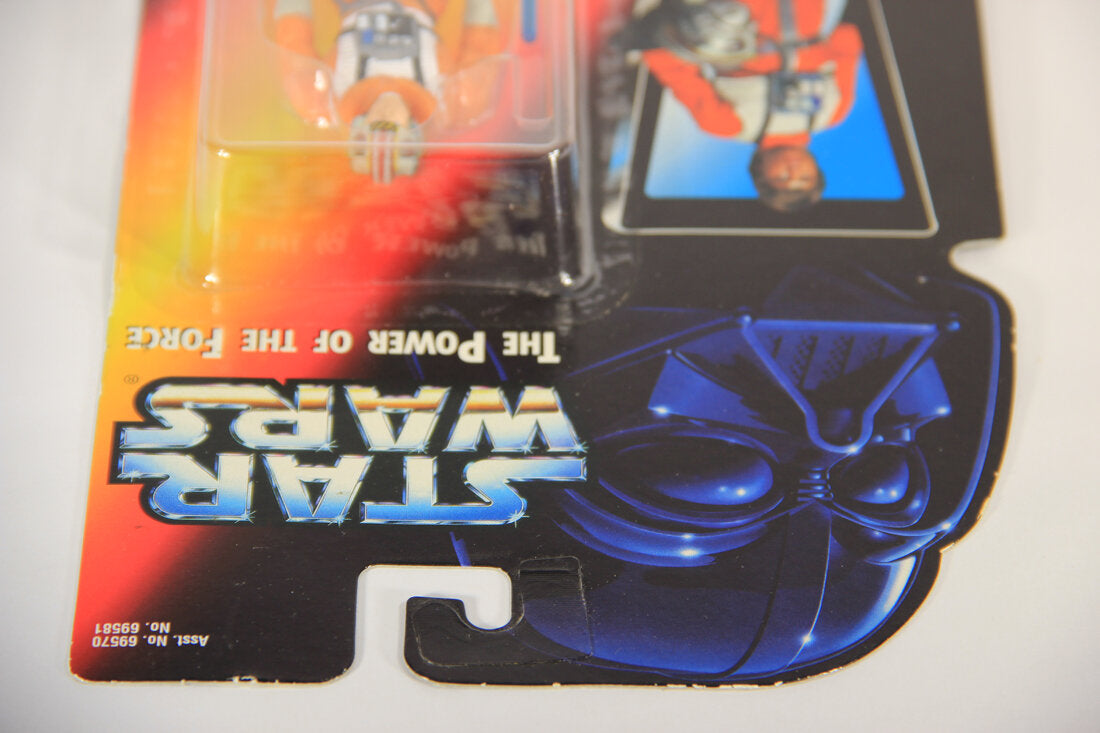 Star Wars Luke Skywalker X-Wing Fighter Pilot POTF ENG Red Card Rare Transition Tray MOC L015334