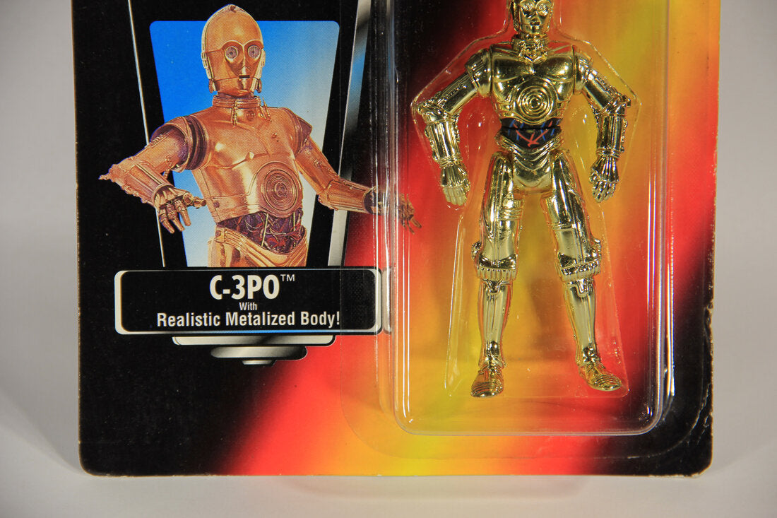 Star Wars C-3PO 1995 POTF Action Figure ENG Red Card L015335