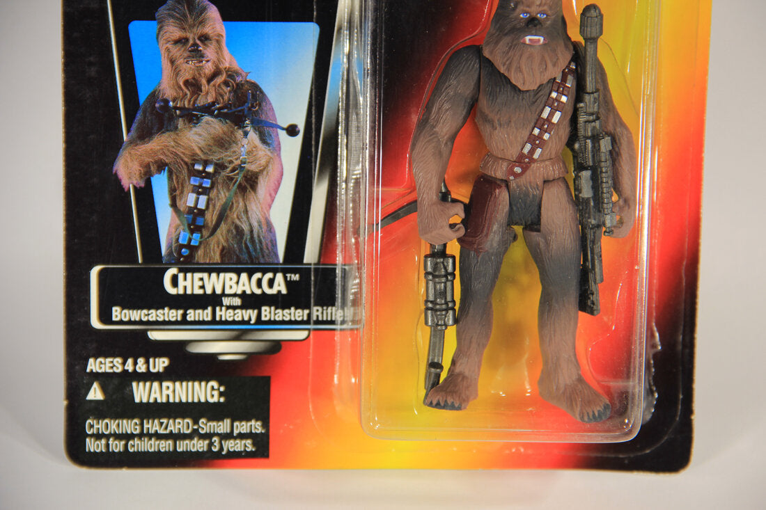 Star Wars Chewbacca 1995 POTF Action Figure ENG Red Card L015336