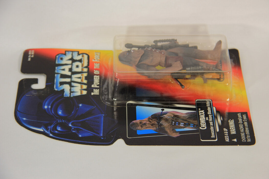 Star Wars Chewbacca 1995 POTF Action Figure ENG Red Card L015336
