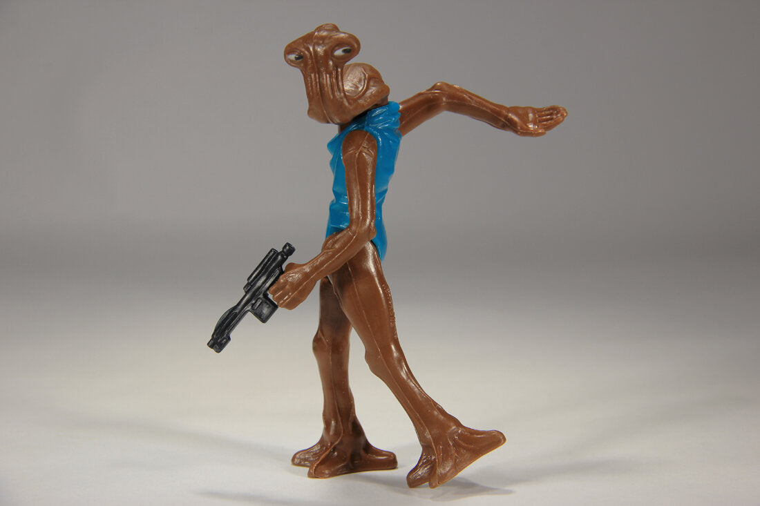 Star Wars Hammerhead 1978 Vintage Action Figure Looking Left Variant Hong Kong COO L015342