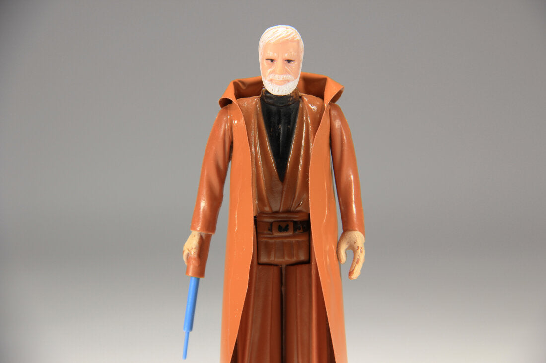Star Wars Ben Obi-Wan Kenobi 1977 Vintage Action Figure White Hair Hong Kong COO L015347