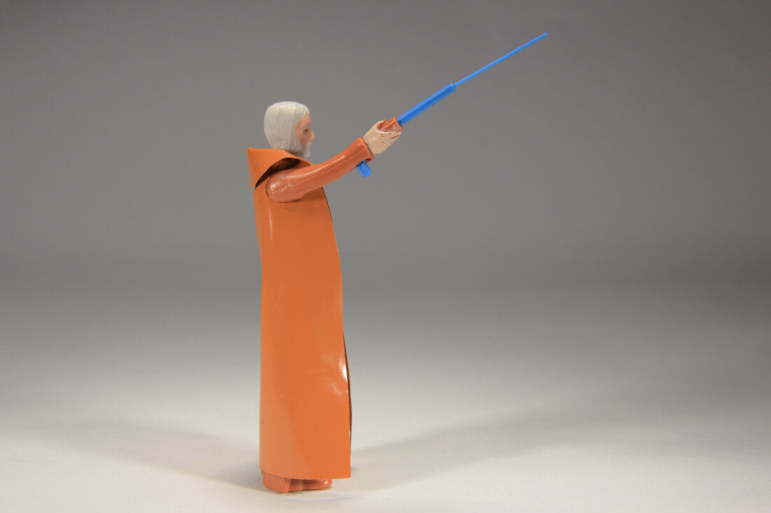 Star Wars Ben Obi-Wan Kenobi 1977 Vintage Action Figure Grey Hair Made In Hong Kong COO L015350
