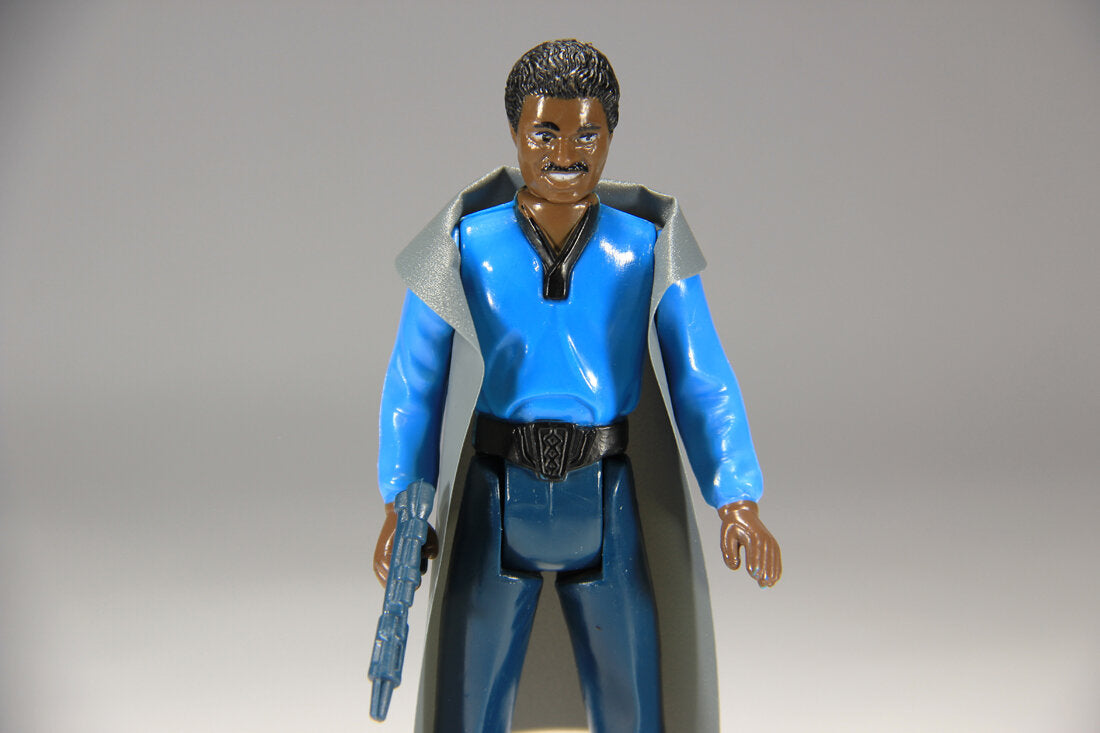 Star Wars Lando Calrissian 1980 ESB Figure White Teeth Variant Hong Kong COO L015359