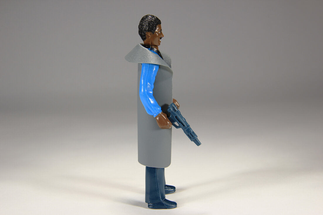 Star Wars Lando Calrissian 1980 ESB Figure White Teeth Variant Hong Kong COO L015359