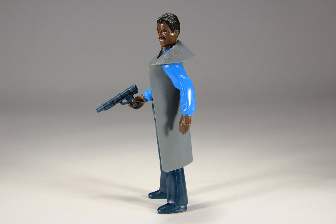 Star Wars Lando Calrissian 1980 ESB Figure White Teeth Variant Hong Kong COO L015359