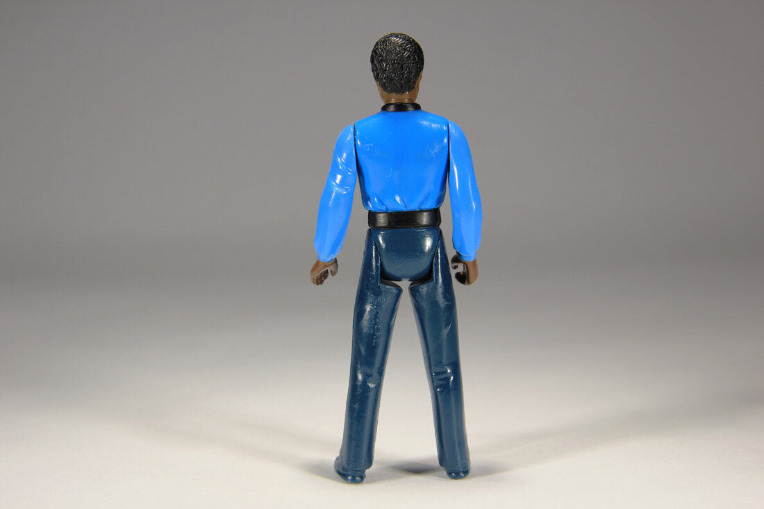 Star Wars Lando Calrissian 1980 ESB Figure White Teeth Variant Hong Kong COO L015359